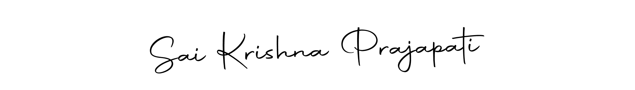 It looks lik you need a new signature style for name Sai Krishna Prajapati. Design unique handwritten (Autography-DOLnW) signature with our free signature maker in just a few clicks. Sai Krishna Prajapati signature style 10 images and pictures png