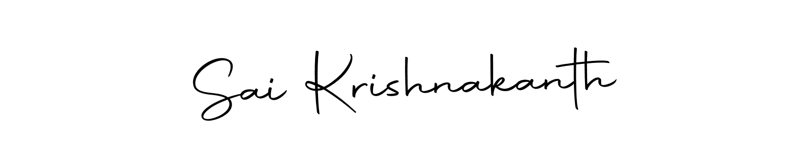 Autography-DOLnW is a professional signature style that is perfect for those who want to add a touch of class to their signature. It is also a great choice for those who want to make their signature more unique. Get Sai Krishnakanth name to fancy signature for free. Sai Krishnakanth signature style 10 images and pictures png