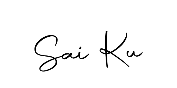 Create a beautiful signature design for name Sai Ku. With this signature (Autography-DOLnW) fonts, you can make a handwritten signature for free. Sai Ku signature style 10 images and pictures png