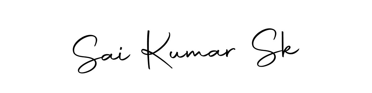 Similarly Autography-DOLnW is the best handwritten signature design. Signature creator online .You can use it as an online autograph creator for name Sai Kumar Sk. Sai Kumar Sk signature style 10 images and pictures png