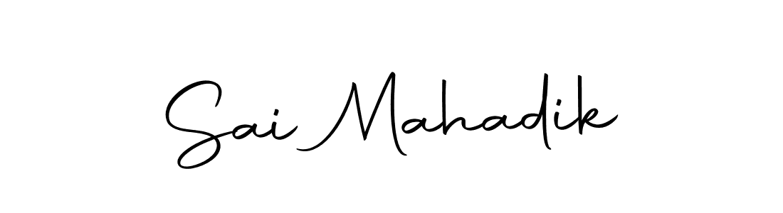 Make a beautiful signature design for name Sai Mahadik. Use this online signature maker to create a handwritten signature for free. Sai Mahadik signature style 10 images and pictures png