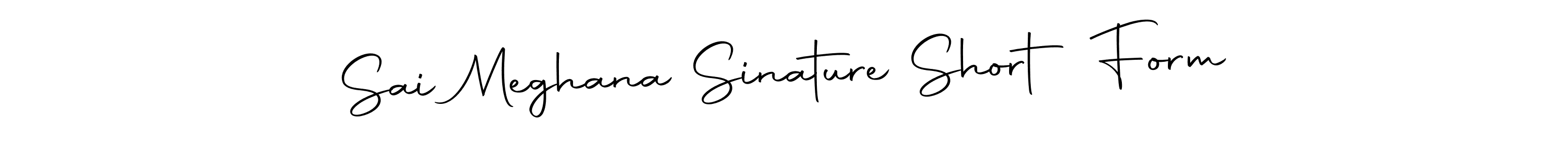 Also You can easily find your signature by using the search form. We will create Sai Meghana Sinature Short Form name handwritten signature images for you free of cost using Autography-DOLnW sign style. Sai Meghana Sinature Short Form signature style 10 images and pictures png