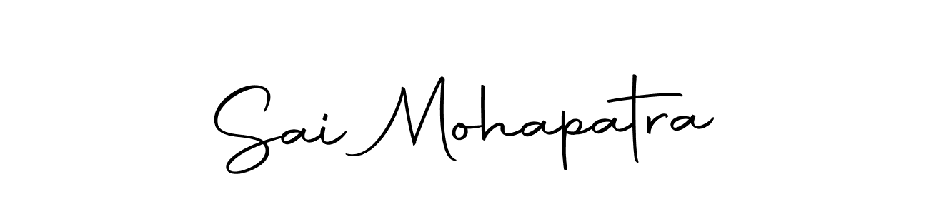 Use a signature maker to create a handwritten signature online. With this signature software, you can design (Autography-DOLnW) your own signature for name Sai Mohapatra. Sai Mohapatra signature style 10 images and pictures png