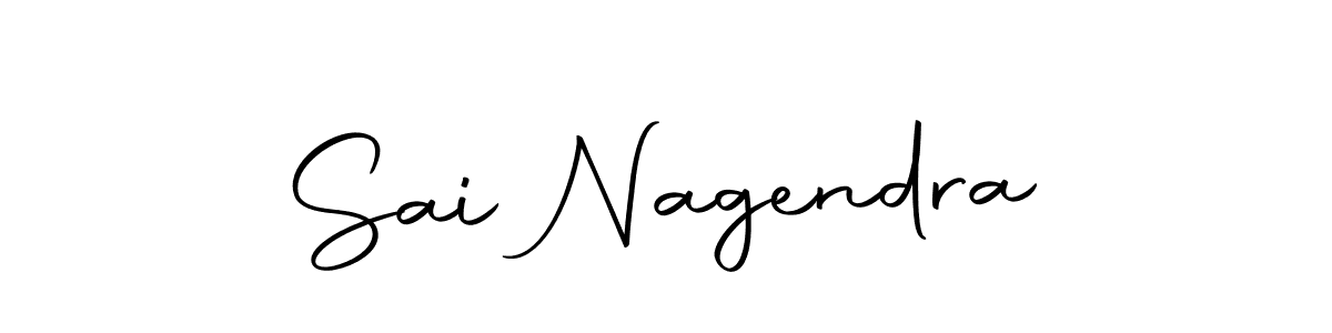 Design your own signature with our free online signature maker. With this signature software, you can create a handwritten (Autography-DOLnW) signature for name Sai Nagendra. Sai Nagendra signature style 10 images and pictures png