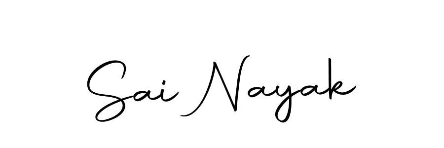 Also we have Sai Nayak name is the best signature style. Create professional handwritten signature collection using Autography-DOLnW autograph style. Sai Nayak signature style 10 images and pictures png