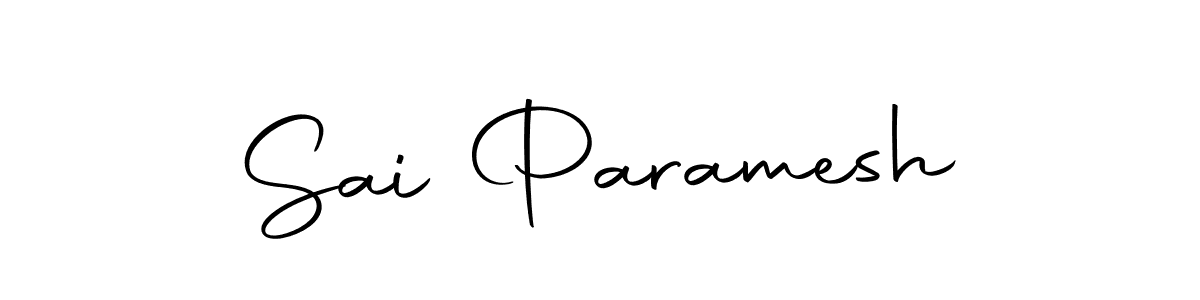 Sai Paramesh stylish signature style. Best Handwritten Sign (Autography-DOLnW) for my name. Handwritten Signature Collection Ideas for my name Sai Paramesh. Sai Paramesh signature style 10 images and pictures png