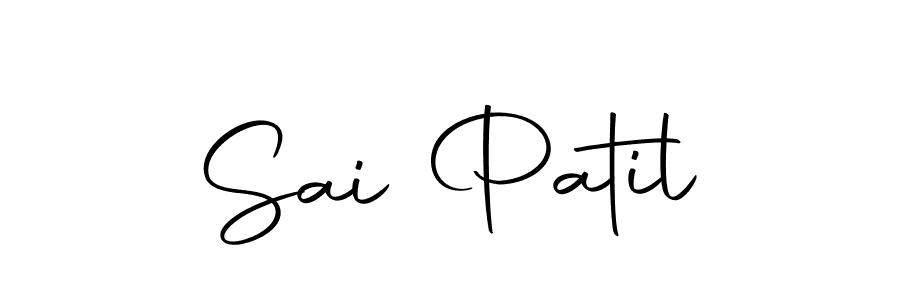 Make a beautiful signature design for name Sai Patil. With this signature (Autography-DOLnW) style, you can create a handwritten signature for free. Sai Patil signature style 10 images and pictures png