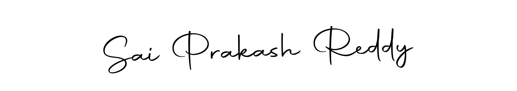 How to make Sai Prakash Reddy signature? Autography-DOLnW is a professional autograph style. Create handwritten signature for Sai Prakash Reddy name. Sai Prakash Reddy signature style 10 images and pictures png