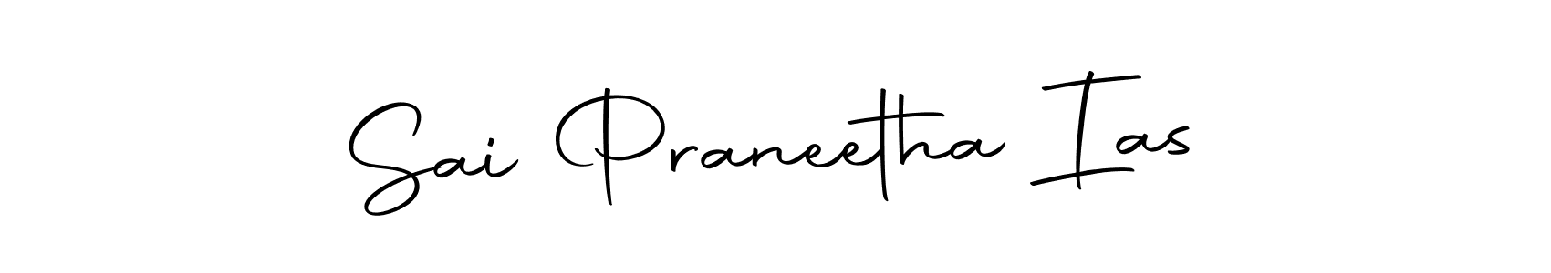 The best way (Autography-DOLnW) to make a short signature is to pick only two or three words in your name. The name Sai Praneetha Ias include a total of six letters. For converting this name. Sai Praneetha Ias signature style 10 images and pictures png
