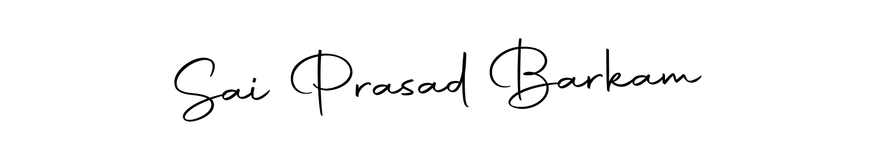 How to make Sai Prasad Barkam signature? Autography-DOLnW is a professional autograph style. Create handwritten signature for Sai Prasad Barkam name. Sai Prasad Barkam signature style 10 images and pictures png