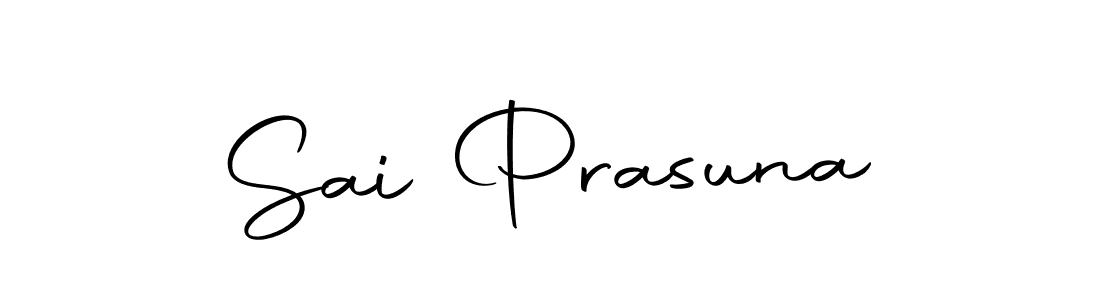 Similarly Autography-DOLnW is the best handwritten signature design. Signature creator online .You can use it as an online autograph creator for name Sai Prasuna. Sai Prasuna signature style 10 images and pictures png