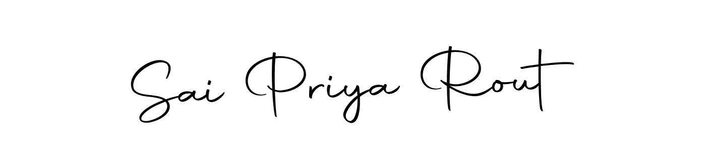 Make a short Sai Priya Rout signature style. Manage your documents anywhere anytime using Autography-DOLnW. Create and add eSignatures, submit forms, share and send files easily. Sai Priya Rout signature style 10 images and pictures png