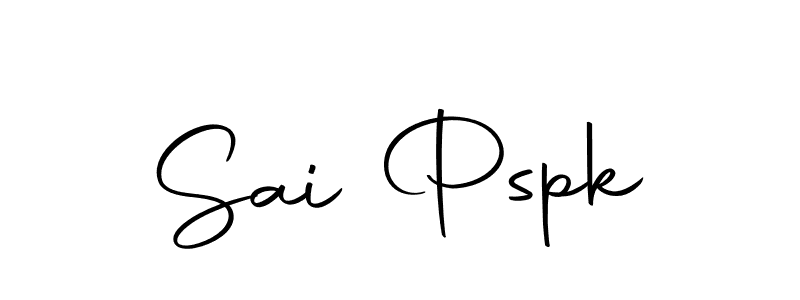 How to make Sai Pspk signature? Autography-DOLnW is a professional autograph style. Create handwritten signature for Sai Pspk name. Sai Pspk signature style 10 images and pictures png