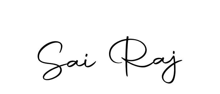 Create a beautiful signature design for name Sai Raj. With this signature (Autography-DOLnW) fonts, you can make a handwritten signature for free. Sai Raj signature style 10 images and pictures png