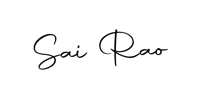 Sai Rao stylish signature style. Best Handwritten Sign (Autography-DOLnW) for my name. Handwritten Signature Collection Ideas for my name Sai Rao. Sai Rao signature style 10 images and pictures png