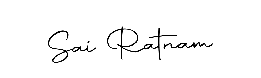 Also we have Sai Ratnam name is the best signature style. Create professional handwritten signature collection using Autography-DOLnW autograph style. Sai Ratnam signature style 10 images and pictures png
