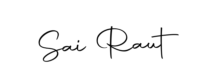 How to make Sai Raut signature? Autography-DOLnW is a professional autograph style. Create handwritten signature for Sai Raut name. Sai Raut signature style 10 images and pictures png