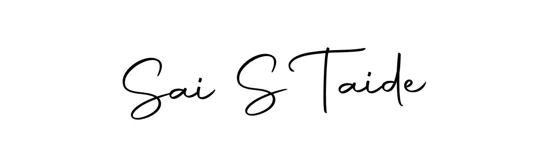 See photos of Sai S Taide official signature by Spectra . Check more albums & portfolios. Read reviews & check more about Autography-DOLnW font. Sai S Taide signature style 10 images and pictures png