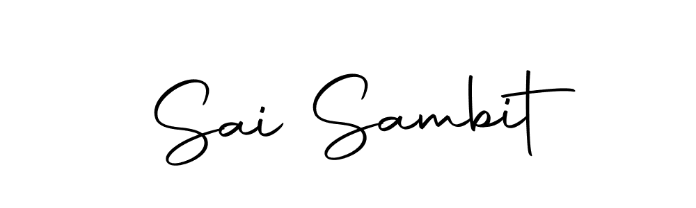 Make a beautiful signature design for name Sai Sambit. Use this online signature maker to create a handwritten signature for free. Sai Sambit signature style 10 images and pictures png
