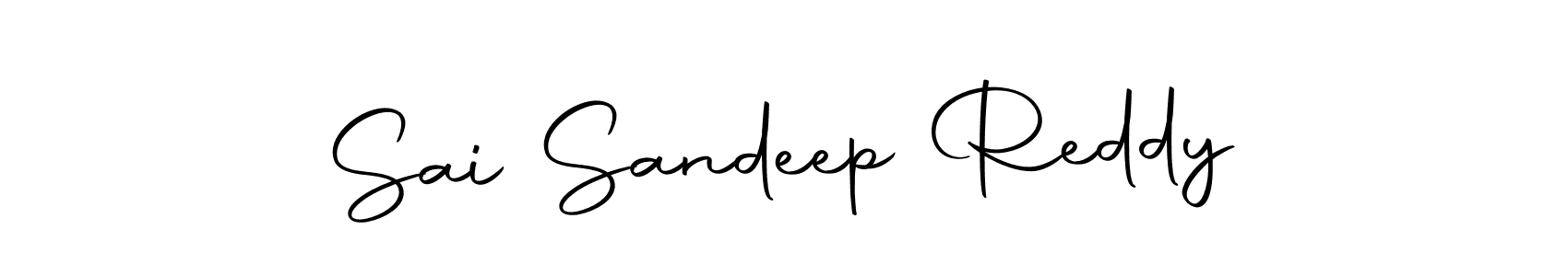 Use a signature maker to create a handwritten signature online. With this signature software, you can design (Autography-DOLnW) your own signature for name Sai Sandeep Reddy. Sai Sandeep Reddy signature style 10 images and pictures png