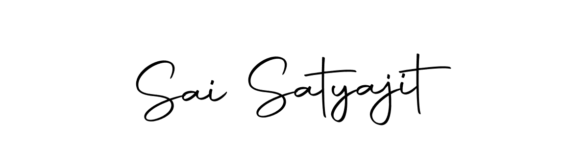 Use a signature maker to create a handwritten signature online. With this signature software, you can design (Autography-DOLnW) your own signature for name Sai Satyajit. Sai Satyajit signature style 10 images and pictures png