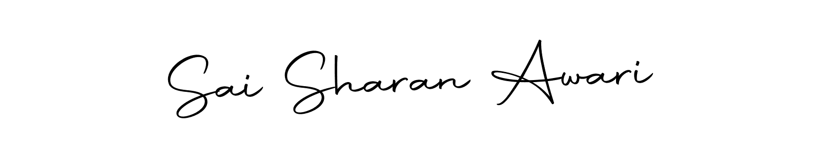 This is the best signature style for the Sai Sharan Awari name. Also you like these signature font (Autography-DOLnW). Mix name signature. Sai Sharan Awari signature style 10 images and pictures png