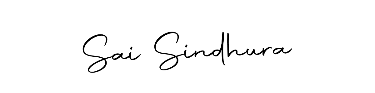 Sai Sindhura stylish signature style. Best Handwritten Sign (Autography-DOLnW) for my name. Handwritten Signature Collection Ideas for my name Sai Sindhura. Sai Sindhura signature style 10 images and pictures png