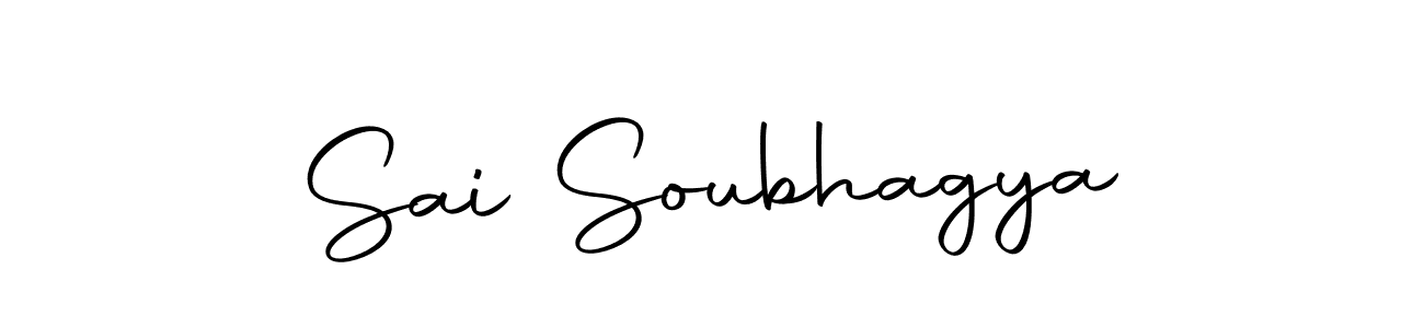 Similarly Autography-DOLnW is the best handwritten signature design. Signature creator online .You can use it as an online autograph creator for name Sai Soubhagya. Sai Soubhagya signature style 10 images and pictures png