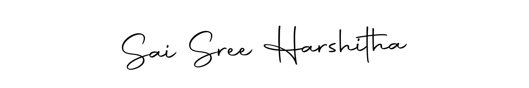 Use a signature maker to create a handwritten signature online. With this signature software, you can design (Autography-DOLnW) your own signature for name Sai Sree Harshitha. Sai Sree Harshitha signature style 10 images and pictures png