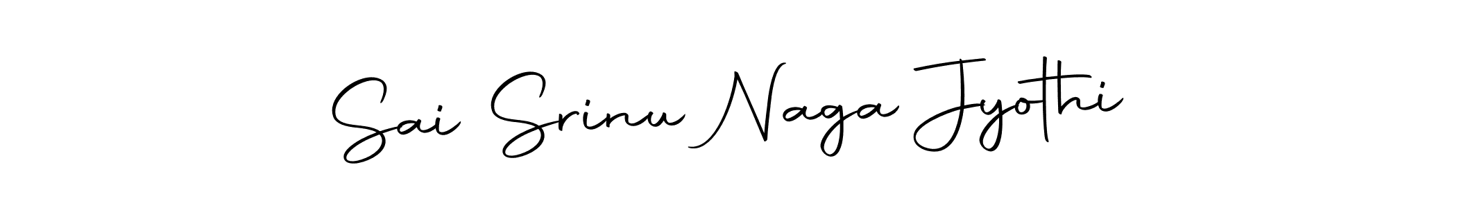 Make a beautiful signature design for name Sai Srinu Naga Jyothi. With this signature (Autography-DOLnW) style, you can create a handwritten signature for free. Sai Srinu Naga Jyothi signature style 10 images and pictures png