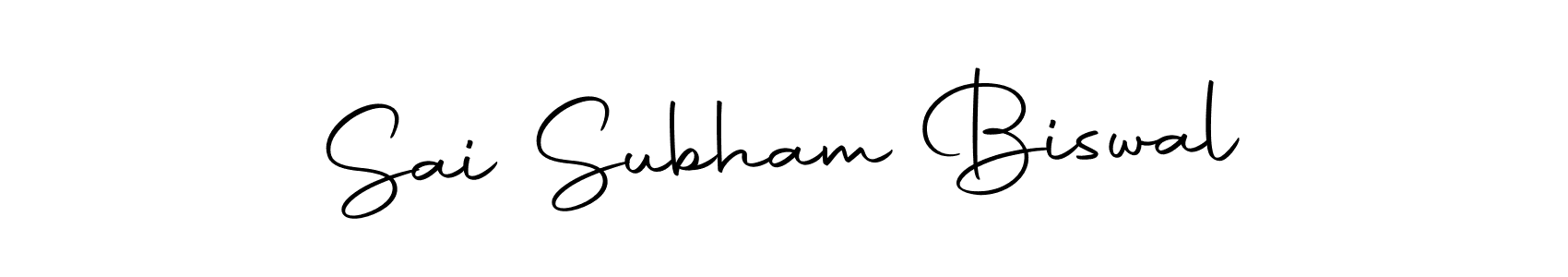 Sai Subham Biswal stylish signature style. Best Handwritten Sign (Autography-DOLnW) for my name. Handwritten Signature Collection Ideas for my name Sai Subham Biswal. Sai Subham Biswal signature style 10 images and pictures png