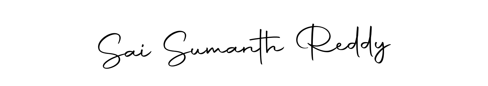Also You can easily find your signature by using the search form. We will create Sai Sumanth Reddy name handwritten signature images for you free of cost using Autography-DOLnW sign style. Sai Sumanth Reddy signature style 10 images and pictures png