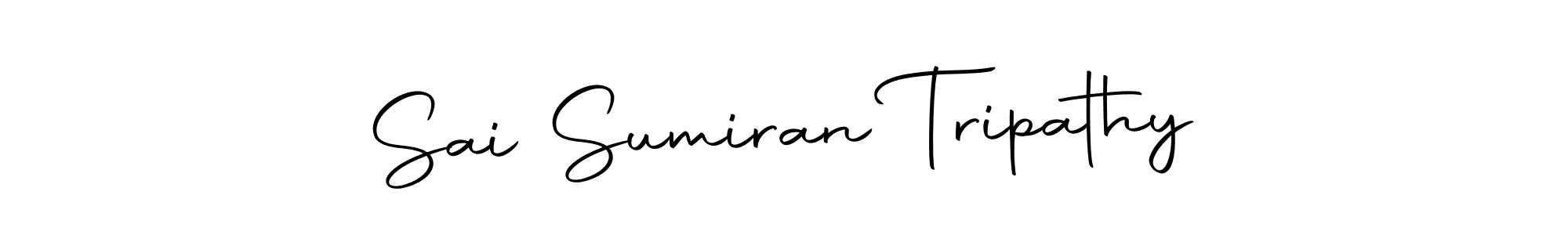 Make a beautiful signature design for name Sai Sumiran Tripathy. With this signature (Autography-DOLnW) style, you can create a handwritten signature for free. Sai Sumiran Tripathy signature style 10 images and pictures png