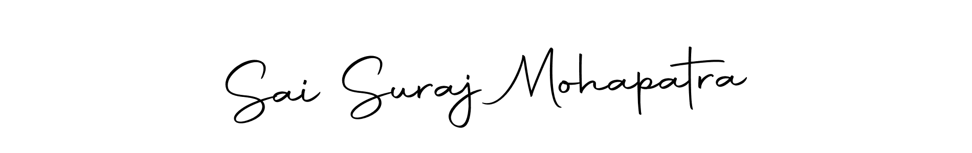 Make a short Sai Suraj Mohapatra signature style. Manage your documents anywhere anytime using Autography-DOLnW. Create and add eSignatures, submit forms, share and send files easily. Sai Suraj Mohapatra signature style 10 images and pictures png