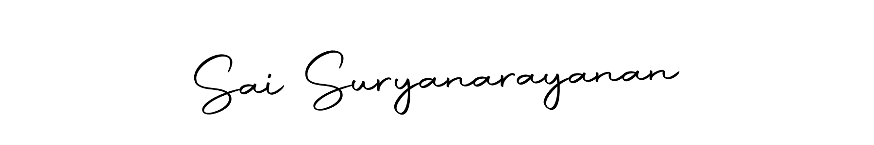 The best way (Autography-DOLnW) to make a short signature is to pick only two or three words in your name. The name Sai Suryanarayanan include a total of six letters. For converting this name. Sai Suryanarayanan signature style 10 images and pictures png