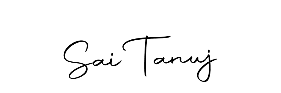 Use a signature maker to create a handwritten signature online. With this signature software, you can design (Autography-DOLnW) your own signature for name Sai Tanuj. Sai Tanuj signature style 10 images and pictures png