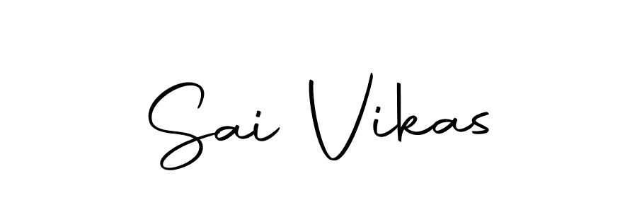 Make a beautiful signature design for name Sai Vikas. With this signature (Autography-DOLnW) style, you can create a handwritten signature for free. Sai Vikas signature style 10 images and pictures png