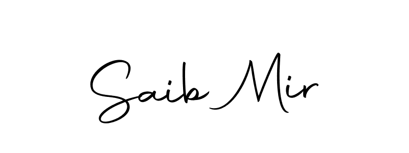 Saib Mir stylish signature style. Best Handwritten Sign (Autography-DOLnW) for my name. Handwritten Signature Collection Ideas for my name Saib Mir. Saib Mir signature style 10 images and pictures png