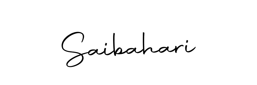 You should practise on your own different ways (Autography-DOLnW) to write your name (Saibahari) in signature. don't let someone else do it for you. Saibahari signature style 10 images and pictures png