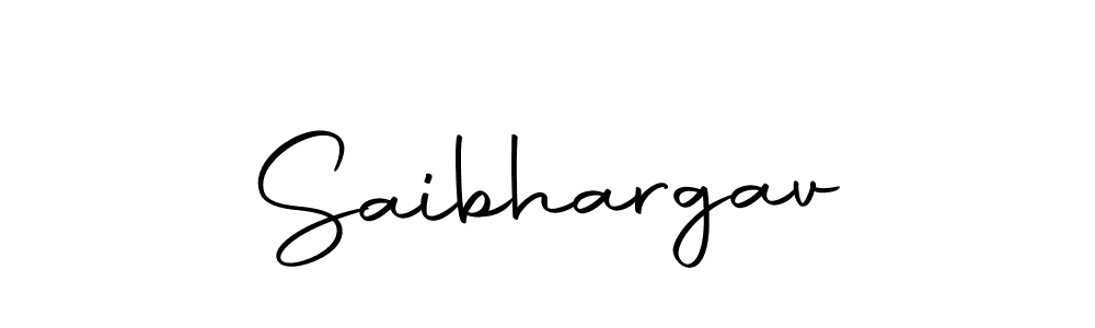 How to make Saibhargav name signature. Use Autography-DOLnW style for creating short signs online. This is the latest handwritten sign. Saibhargav signature style 10 images and pictures png