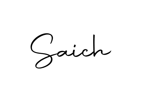 Also we have Saich name is the best signature style. Create professional handwritten signature collection using Autography-DOLnW autograph style. Saich signature style 10 images and pictures png