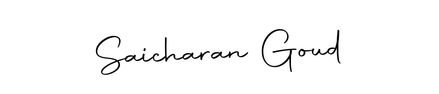 Use a signature maker to create a handwritten signature online. With this signature software, you can design (Autography-DOLnW) your own signature for name Saicharan Goud. Saicharan Goud signature style 10 images and pictures png