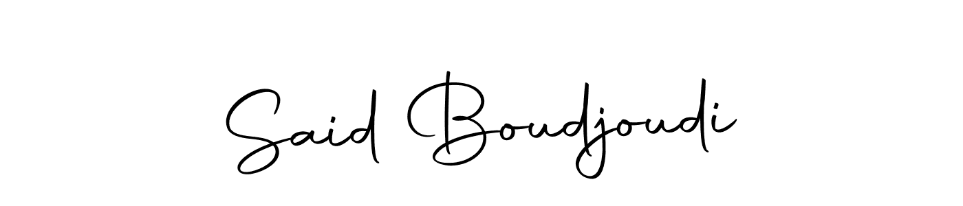 Here are the top 10 professional signature styles for the name Said Boudjoudi. These are the best autograph styles you can use for your name. Said Boudjoudi signature style 10 images and pictures png