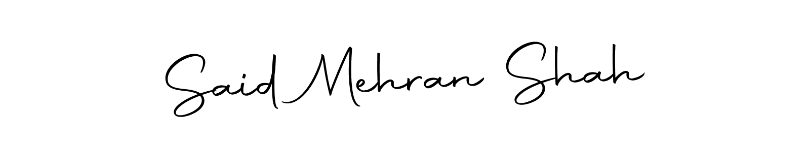 Make a beautiful signature design for name Said Mehran Shah. Use this online signature maker to create a handwritten signature for free. Said Mehran Shah signature style 10 images and pictures png