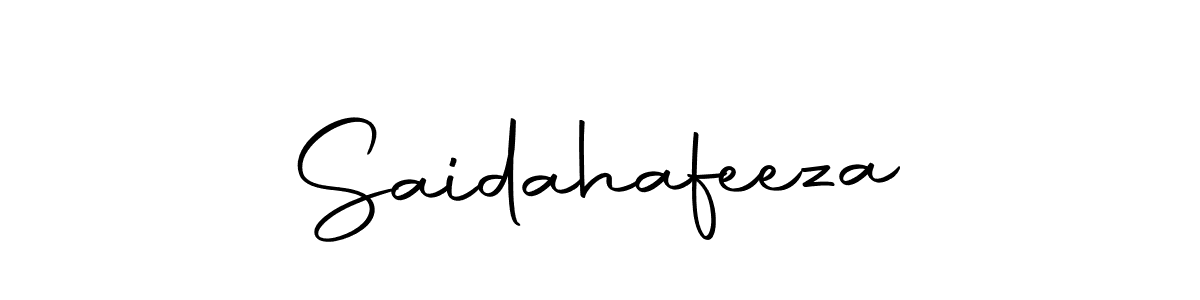 Here are the top 10 professional signature styles for the name Saidahafeeza. These are the best autograph styles you can use for your name. Saidahafeeza signature style 10 images and pictures png