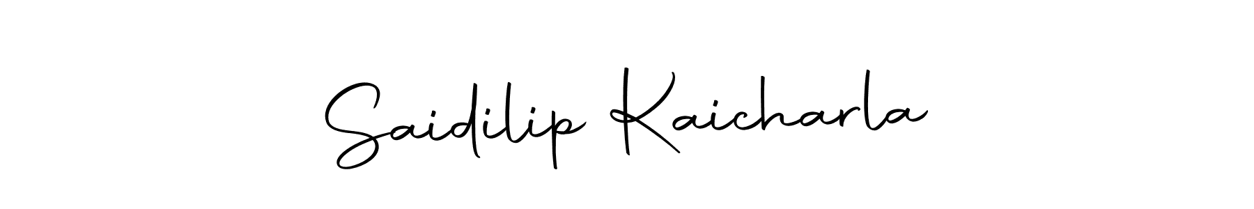 Saidilip Kaicharla stylish signature style. Best Handwritten Sign (Autography-DOLnW) for my name. Handwritten Signature Collection Ideas for my name Saidilip Kaicharla. Saidilip Kaicharla signature style 10 images and pictures png