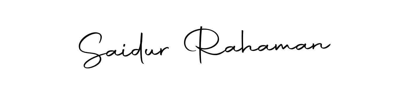 Saidur Rahaman stylish signature style. Best Handwritten Sign (Autography-DOLnW) for my name. Handwritten Signature Collection Ideas for my name Saidur Rahaman. Saidur Rahaman signature style 10 images and pictures png