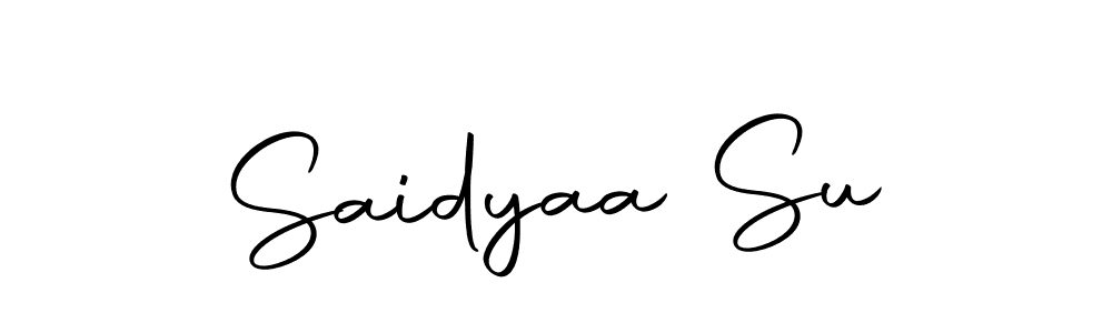Also You can easily find your signature by using the search form. We will create Saidyaa Su name handwritten signature images for you free of cost using Autography-DOLnW sign style. Saidyaa Su signature style 10 images and pictures png