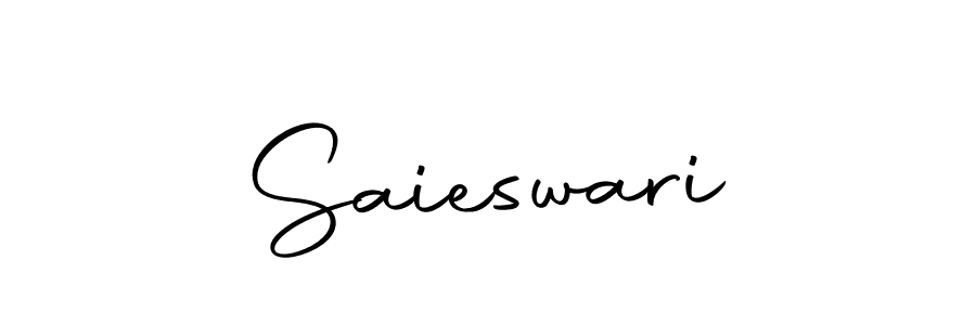 The best way (Autography-DOLnW) to make a short signature is to pick only two or three words in your name. The name Saieswari include a total of six letters. For converting this name. Saieswari signature style 10 images and pictures png