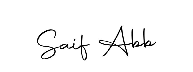 How to make Saif Abb signature? Autography-DOLnW is a professional autograph style. Create handwritten signature for Saif Abb name. Saif Abb signature style 10 images and pictures png